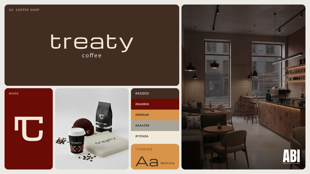 Treaty Coffee: identyfikacja wizualna