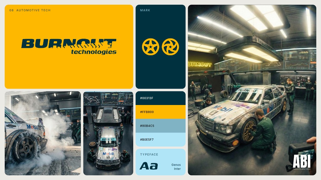 Burnout Technologies: identyfikacja wizualna